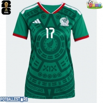 Mexico Orbelin Pineda #17 Hjemmedrakt Dame VM 2026 Kortermet